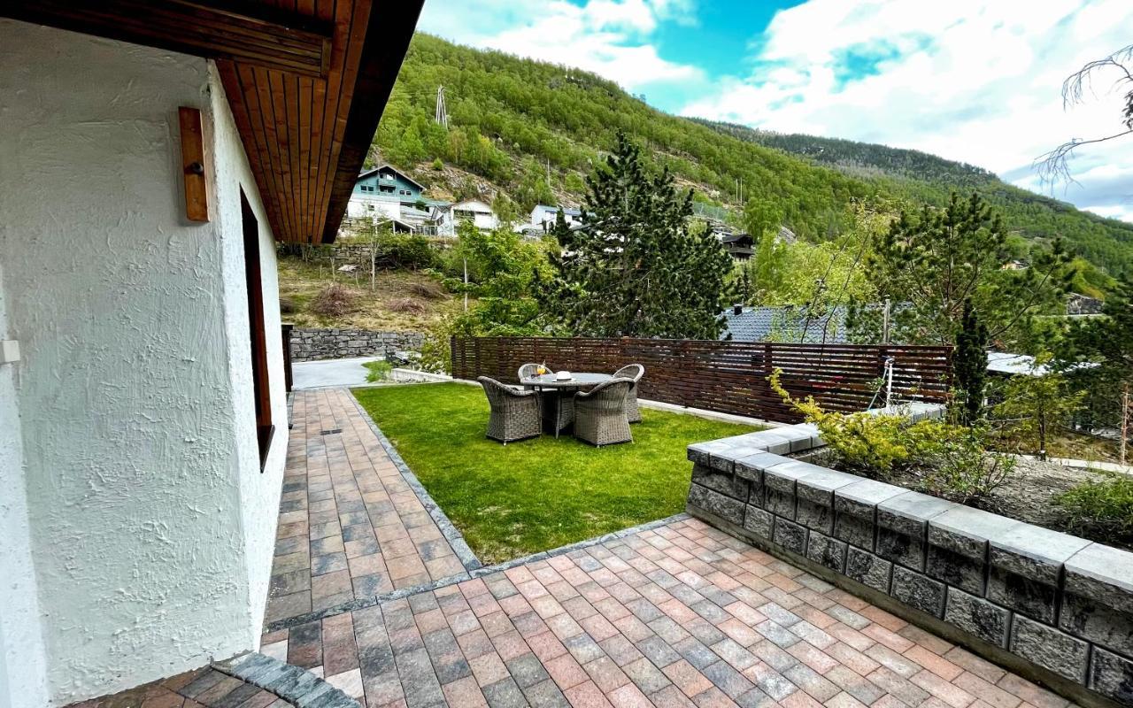 Otnes Fjordside Appartement Aurland Buitenkant foto